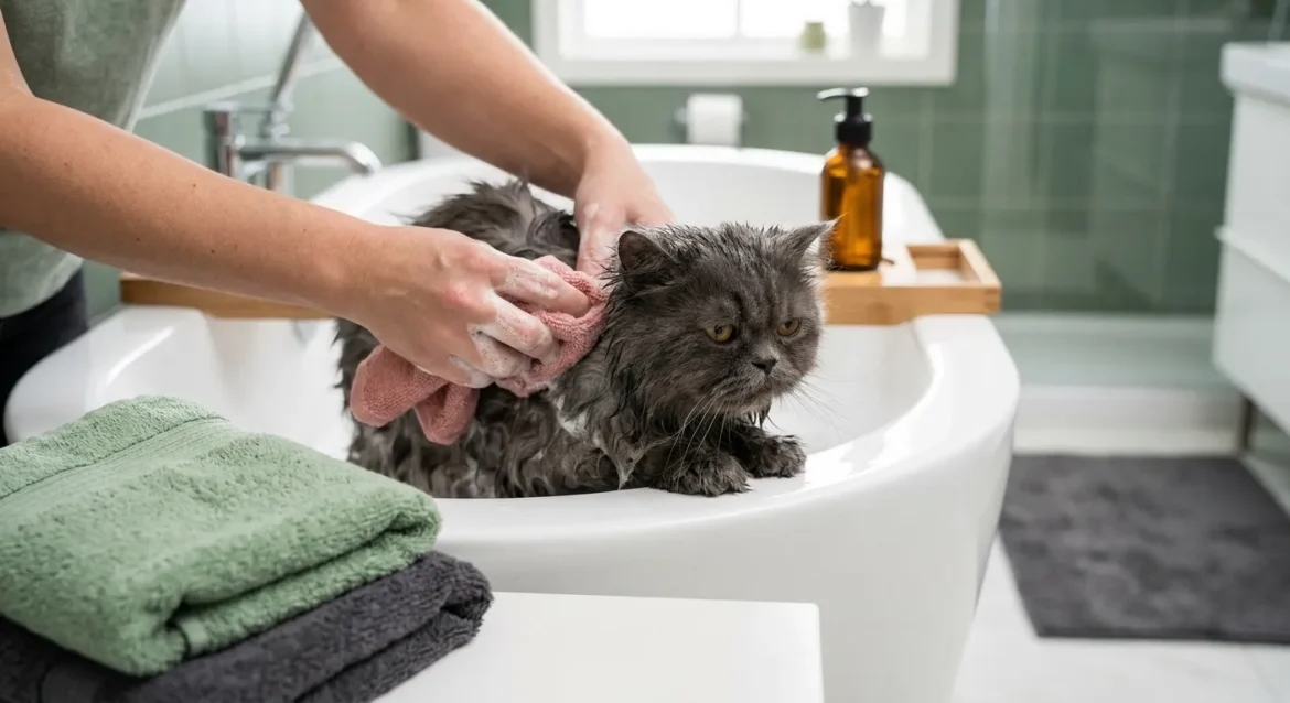 bathing Persian cat techniques — Bathing Your Persian Cat: Stress-Free Techniques for a Clean Coat